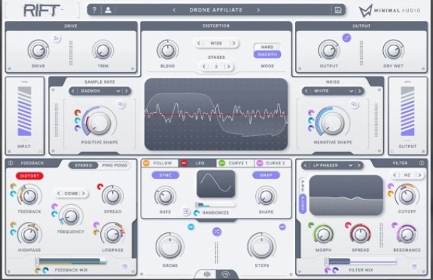 Minimal Audio Rift 2.0